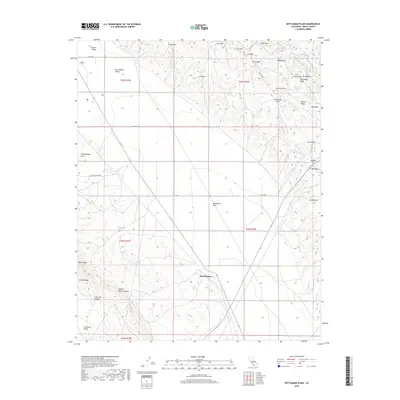 2018 Map of Kettleman Plain, 2018 Print