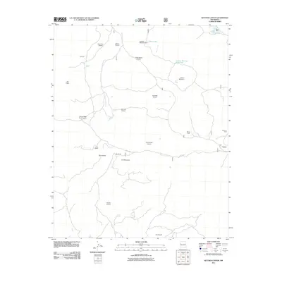 2011 Map of Kettner Canyon, 2011 Print