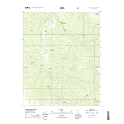 2020 Map of Kettner Canyon, 2020 Print