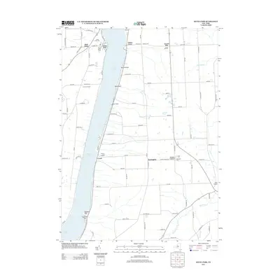2013 Map of Keuka Park, 2013 Print