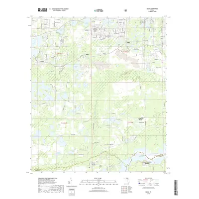 2018 Map of Keuka, 2018 Print