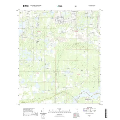 2021 Map of Keuka, 2021 Print