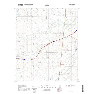 2018 Map of Kewanee, 2018 Print