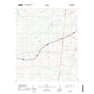 2020 Map of Kewanee, 2020 Print