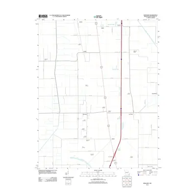 2012 Map of Kewanee, 2012 Print