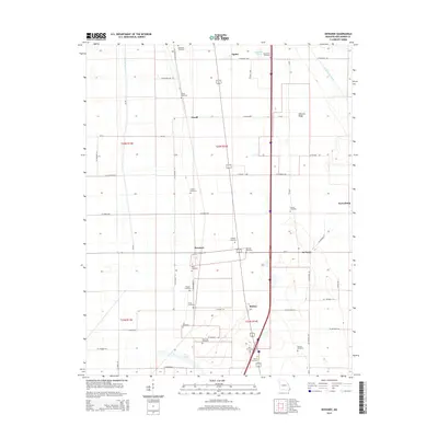2015 Map of Kewanee, 2015 Print