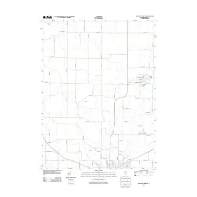 2012 Map of Kewanee North, 2012 Print