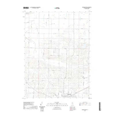 2021 Map of Kewanee North, 2021 Print