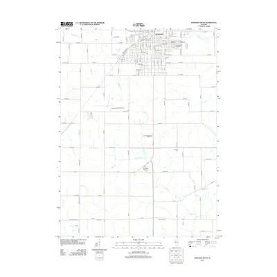 2012 Map of Kewanee South, 2012 Print