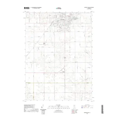 2021 Map of Kewanee South, 2021 Print