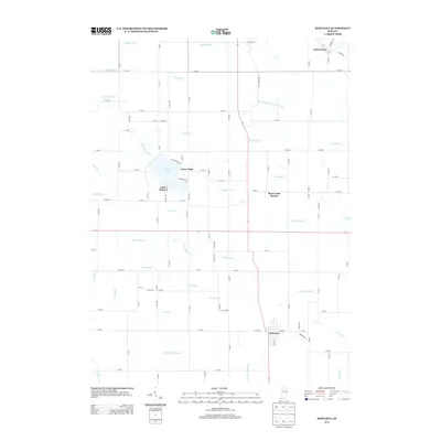 2013 Map of Kewanna, 2013 Print