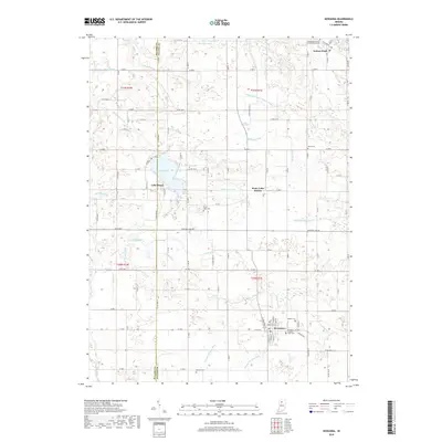 2019 Map of Kewanna, 2019 Print