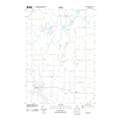 2010 Map of Kewaskum, 2010 Print