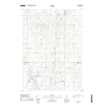 2018 Map of Kewaskum, 2018 Print