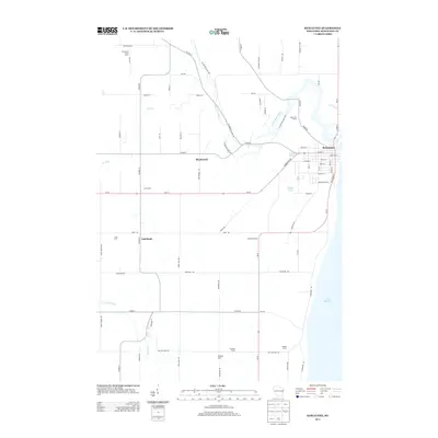 2013 Map of Kewaunee, 2013 Print