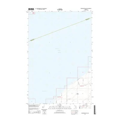 2014 Map of Keweenaw Bay NE, 2014 Print