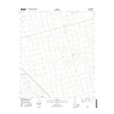2016 Map of Key, 2016 Print