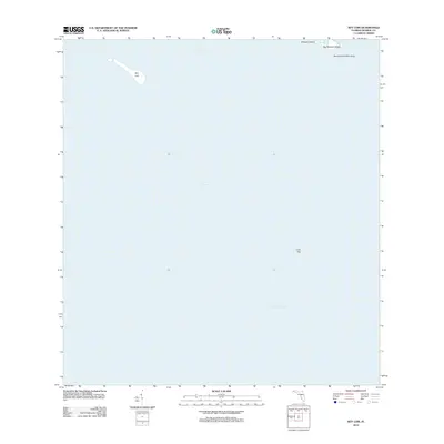 2012 Map of Key Lois, 2012 Print