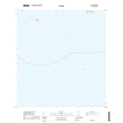 2018 Map of Key Lois, 2018 Print