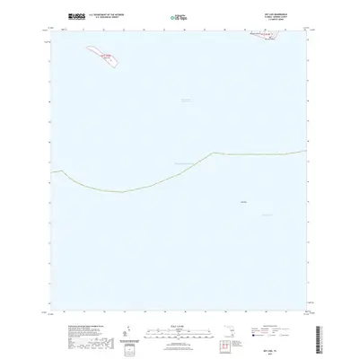 2021 Map of Key Lois, 2021 Print