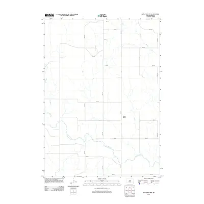 2012 Map of Keyapaha NW, 2012 Print