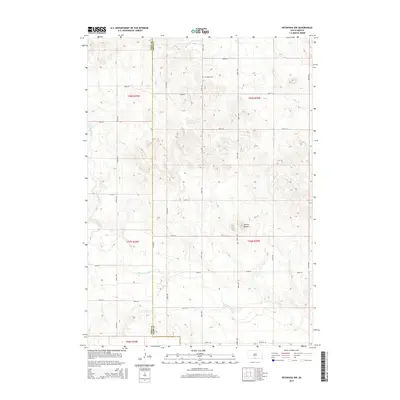 2015 Map of Keyapaha NW, 2015 Print