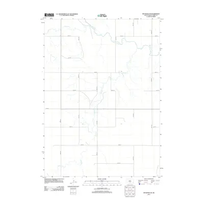 2012 Map of Keyapaha SE, 2012 Print