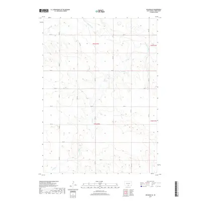 2017 Map of Keyapaha SE, 2017 Print