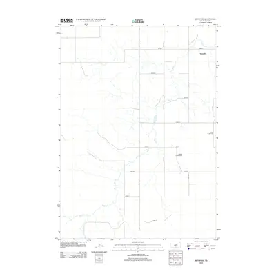 2012 Map of Keyapaha, 2012 Print