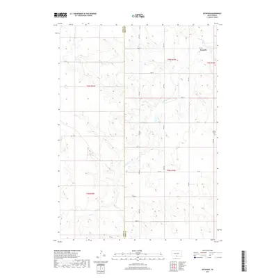 2017 Map of Keyapaha, 2017 Print