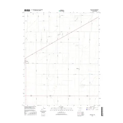 2016 Map of Keyes East, 2016 Print