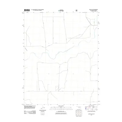 2011 Map of Keyes NE, 2011 Print