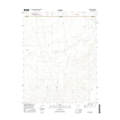 2016 Map of Keyes NE, 2016 Print