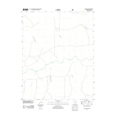 2011 Map of Keyes NW, 2011 Print