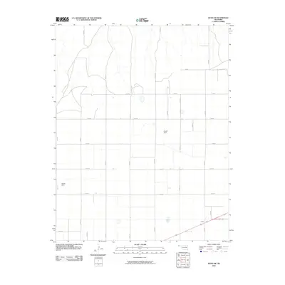 2010 Map of Keyes SW, 2010 Print