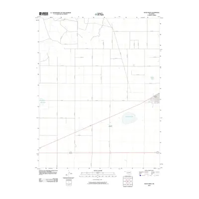2010 Map of Keyes West, 2010 Print