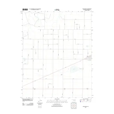 2012 Map of Keyes West, 2012 Print