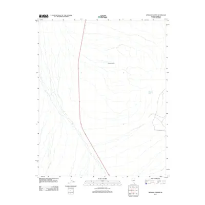2012 Map of Keyhole Canyon, 2012 Print