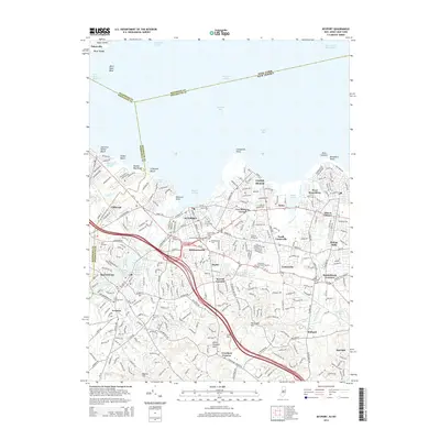 2014 Map of Keyport, 2014 Print