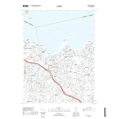 2019 Map of Keyport, 2019 Print