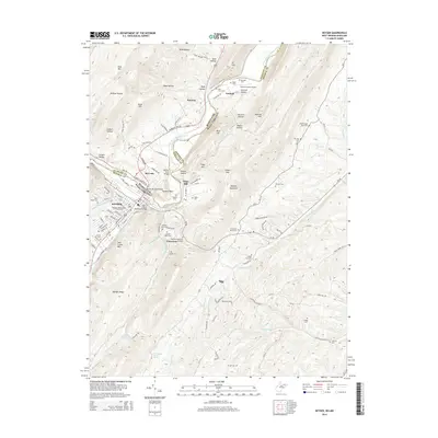 2014 Map of Keyser, 2014 Print