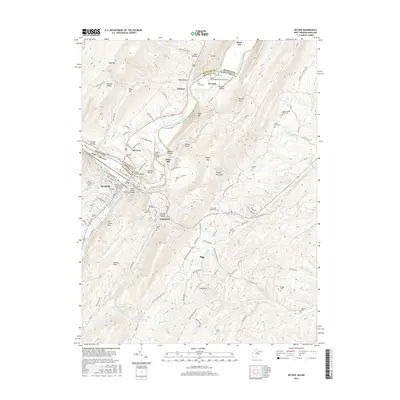 2016 Map of Keyser, 2016 Print