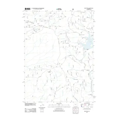 2012 Map of Keystone, 2012 Print