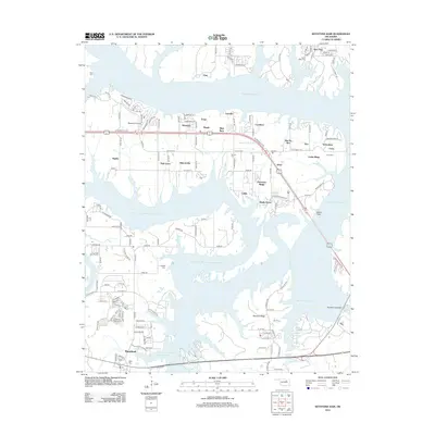 2012 Map of Keystone Dam, 2012 Print