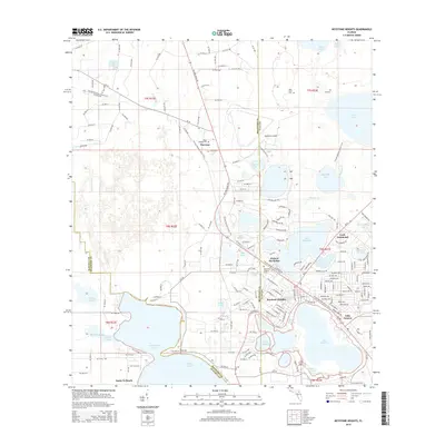 2015 Map of Keystone Heights, 2015 Print