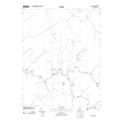 2011 Map of Keystone, 2011 Print
