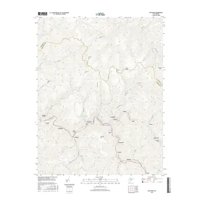 2016 Map of Keystone, 2016 Print