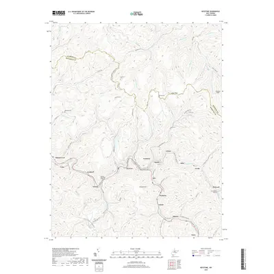 2019 Map of Keystone, 2019 Print
