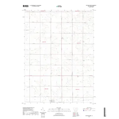 2018 Map of Keystone North, 2018 Print
