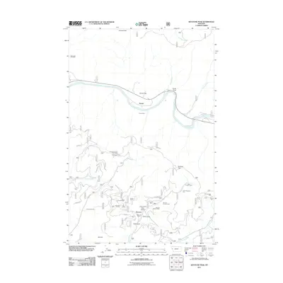 2011 Map of Keystone Peak, 2011 Print